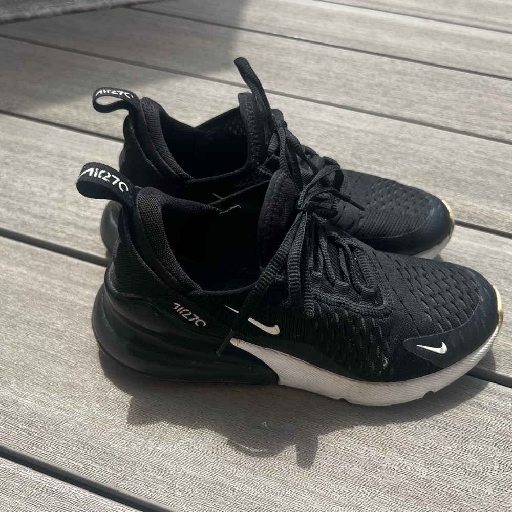 Nike Kids Black and White Sneakers